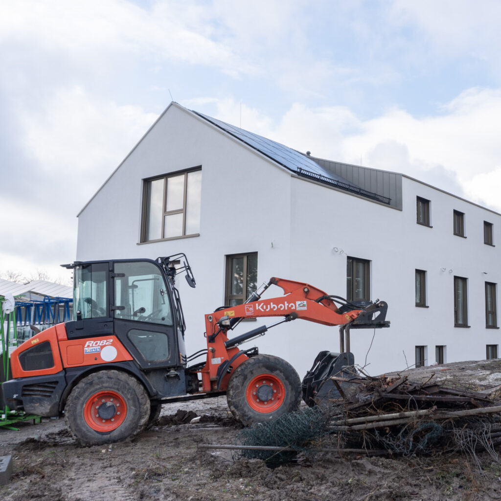 Baustelle am Schubert KinderCampus