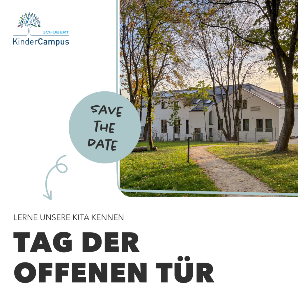 Einladung zum Tag der offenen Tür am Schubert KinderCampus in Crailsheim.