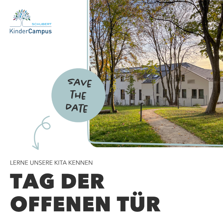 Einladung zum Tag der offenen Tür am Schubert KinderCampus in Crailsheim.