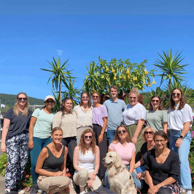 Gruppenfoto vom Team der EPGlinos in Boppard-Buchholz